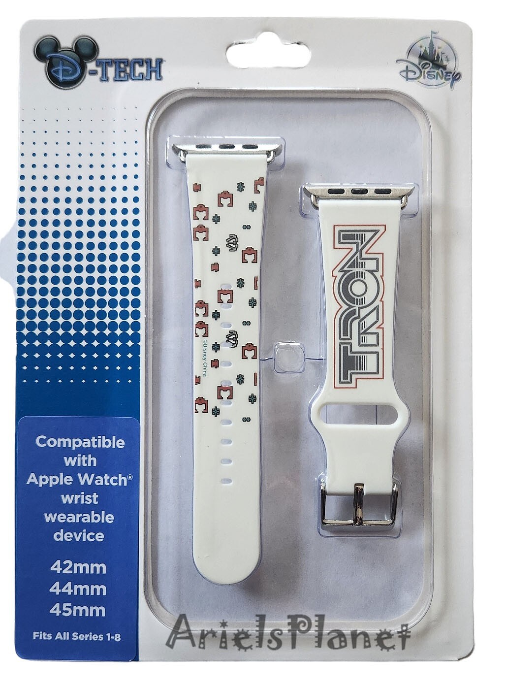 DISNEY PARKS Magic Kingdom's Tron Apple Watch Band 42mm 44mm