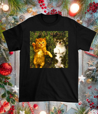 Roxy Music Kittens Take Over Black Unisex S-234XL shirt  E718