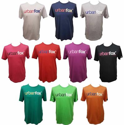 

Новая мужская футболка Urban Fox Foxfour с коротким рукавом ~ Muscle Fit, Multicoloured