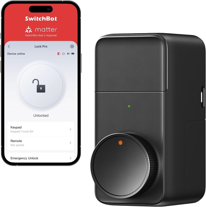 Smart Lock Pro with Real-Time Notifications & Voice Control for