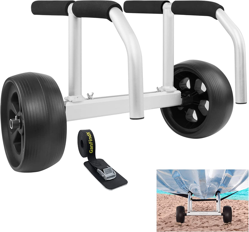 Cart Dolly Made Of High Strength Metal Load Capacity Kayak Wheel