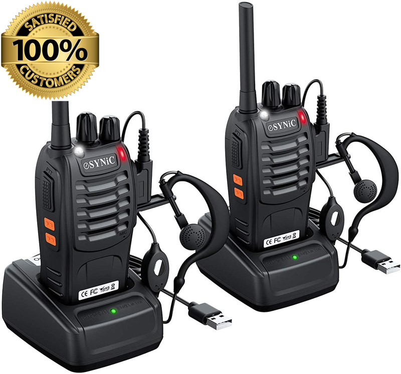 With Earpieces 2pcs Long Range Two-way