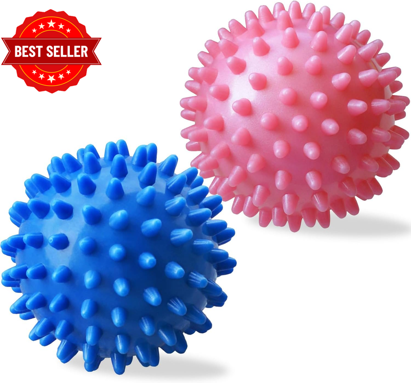 Spiky Massage Ball 2Pcs, Hard Massage Ball Foot Roller Plantar Fasciitis