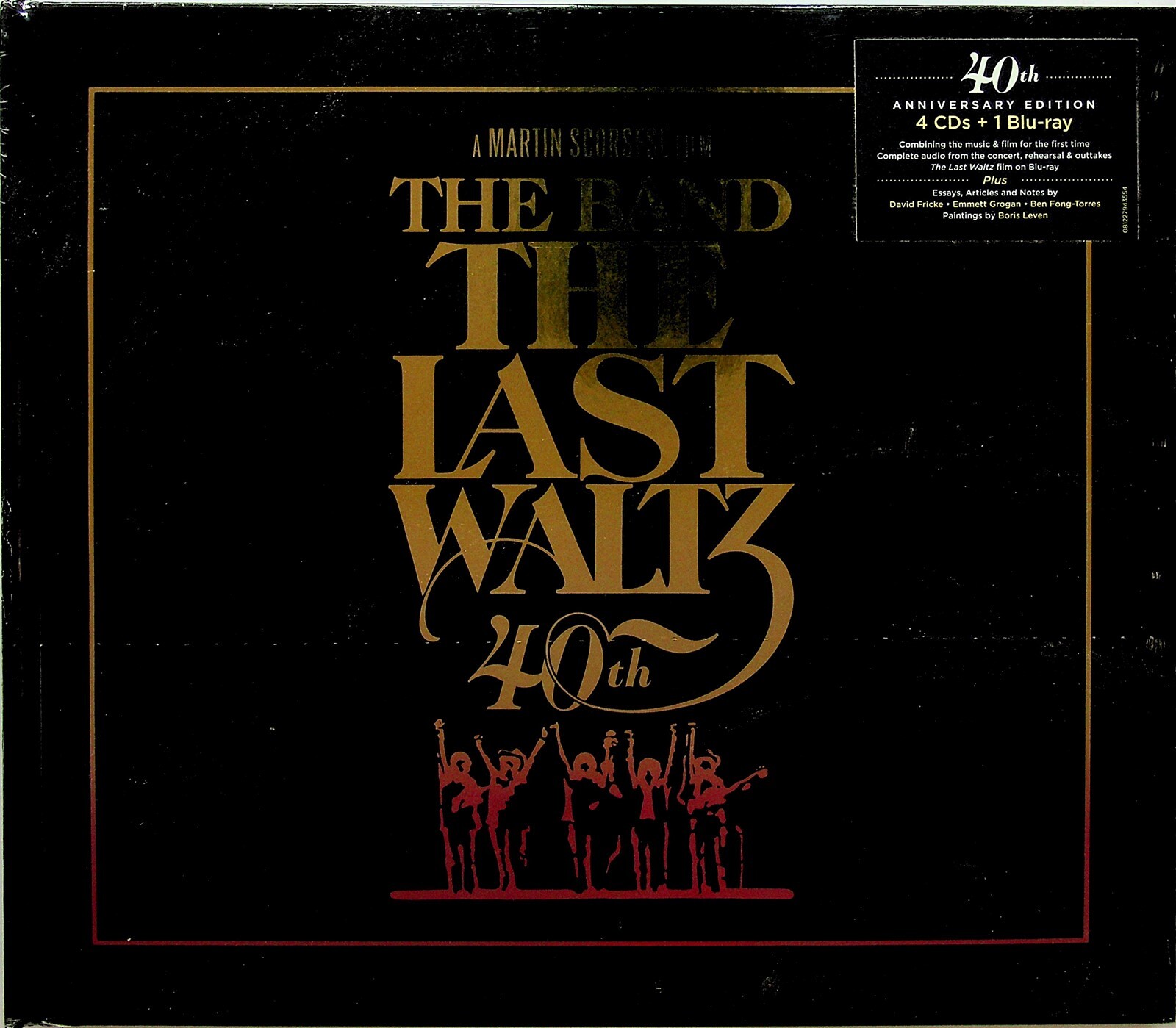 THE BAND Last Waltz 40th Anniversary DELUXE 4-CD Blu-Ray Set