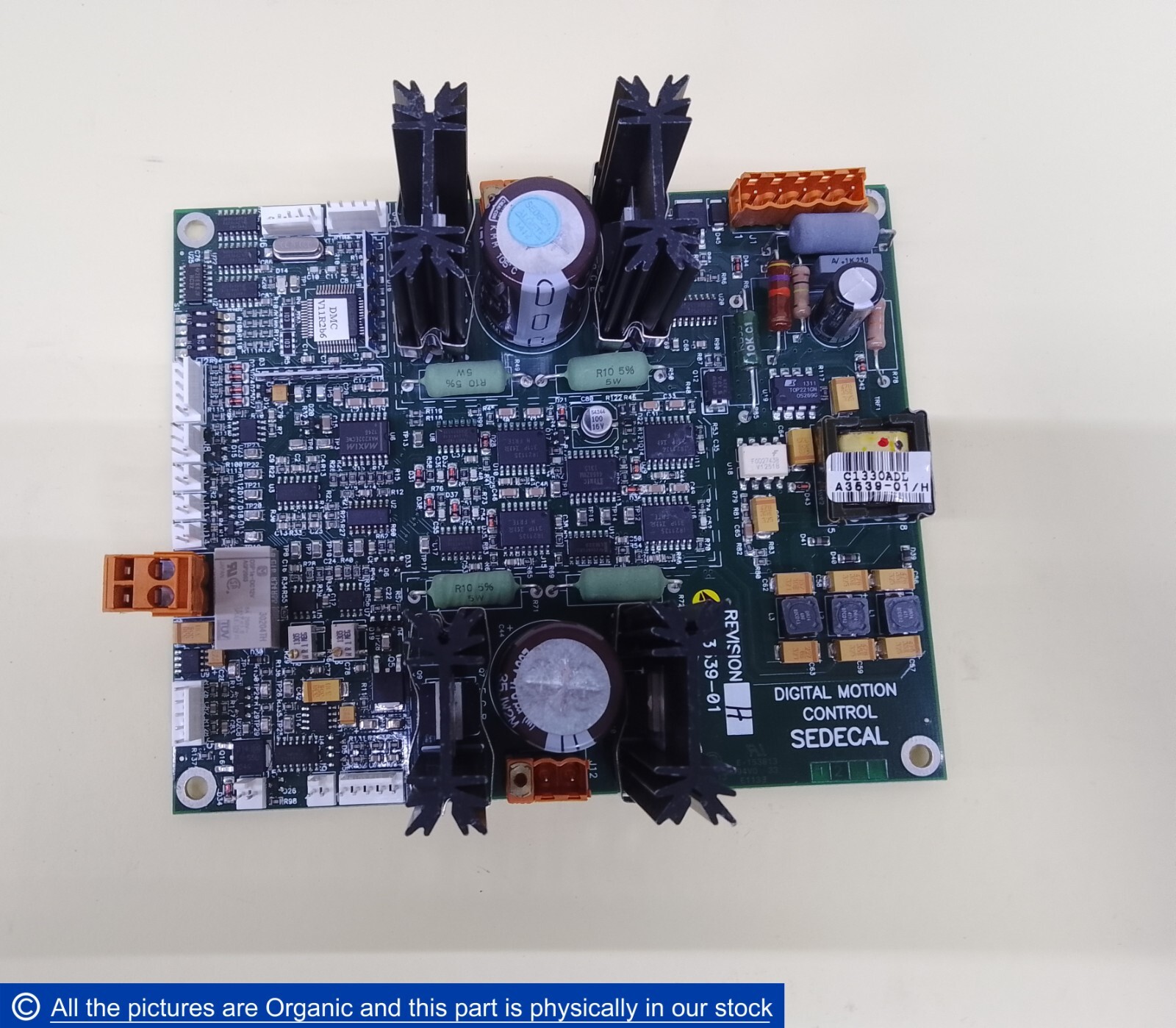 Sedecal A3539-01 Rev H Assy 90089-10 4 Digital Motion