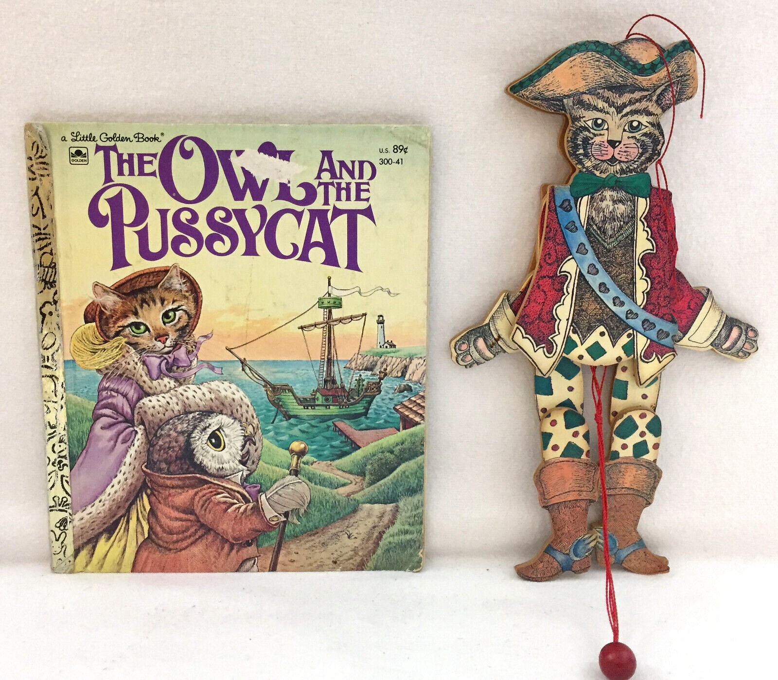 The Owl & the Pussycat Little Golden Book Edward Lear 1982 The Owl & the Pussycat Little Golden Book Edward Lear 1982