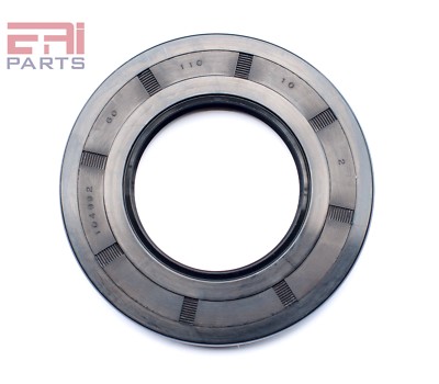 EAI Metric Oil Shaft Seal 60X110X12mm Dust Grease Seal TC Double Lip w/ Spring