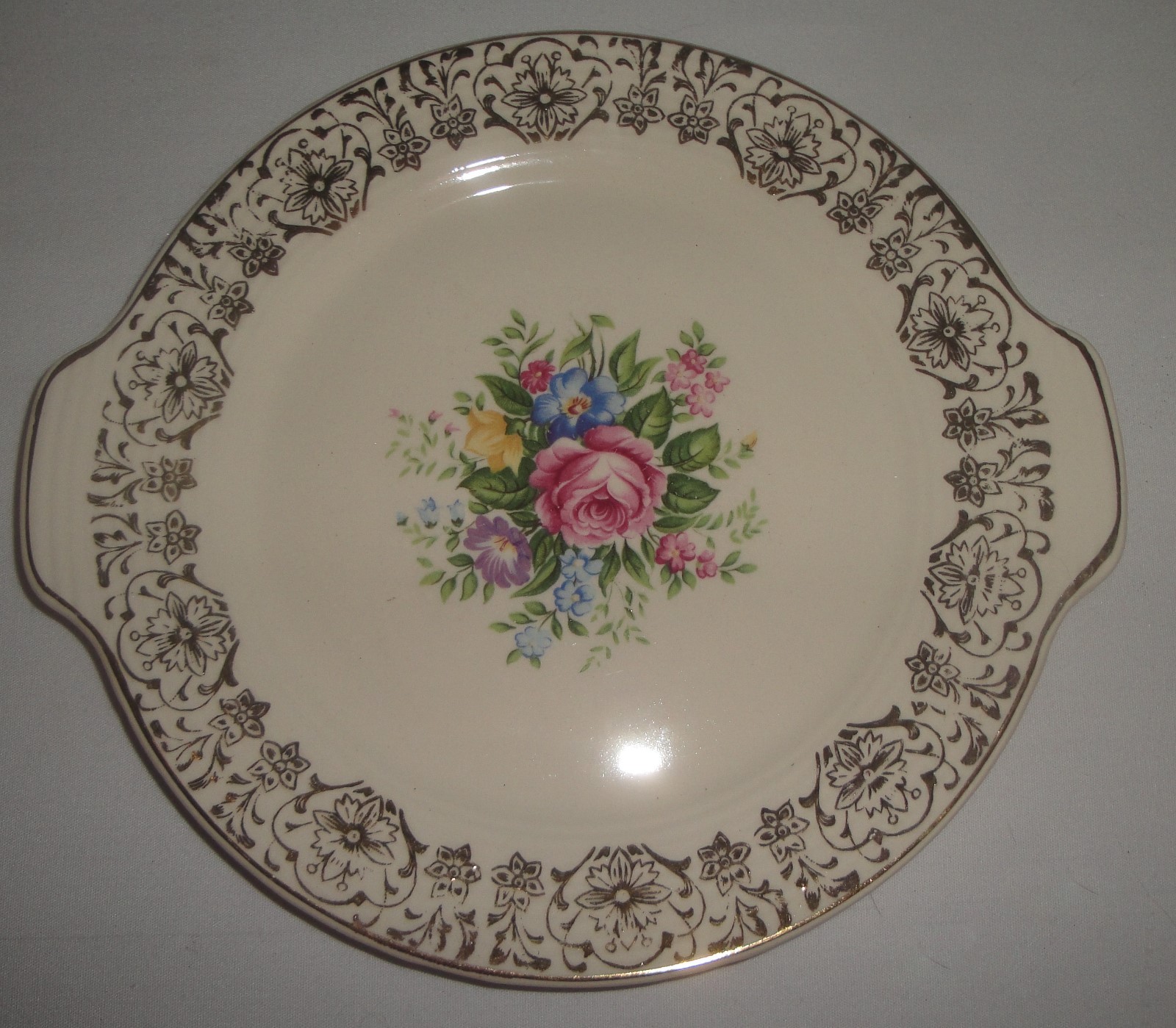 Triumph Limoges Rosalie Gravy Sauceboat and Relish/Gravy Underplate