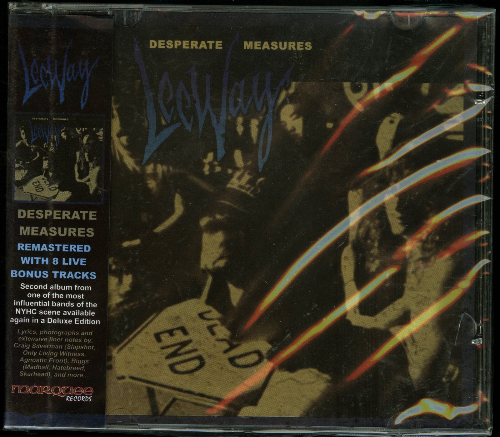Leeway Desperate Measures CD new Marquee Records