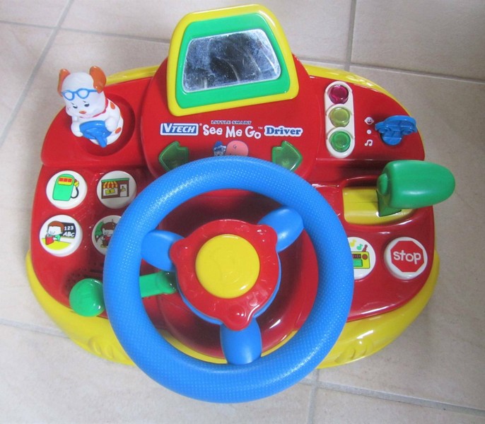 vtech car steering wheel