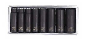 8 Piece 3/8'' Drive Metric Deep Impact Socket Set SUU-3653 Brand New!