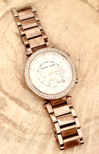 MICHAEL KORS Pavé Rose Gold-Tone Watch Pavé Rose Gold-Tone Watch | Michael Kors [US]