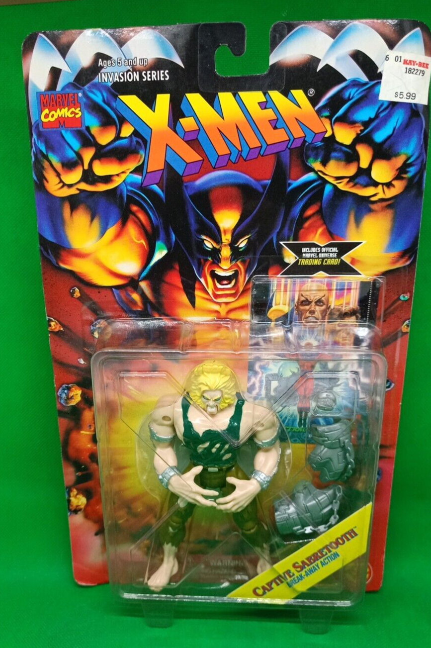 Toy Biz - Marvel Comics - X-Men - Captive Sabretooth - New