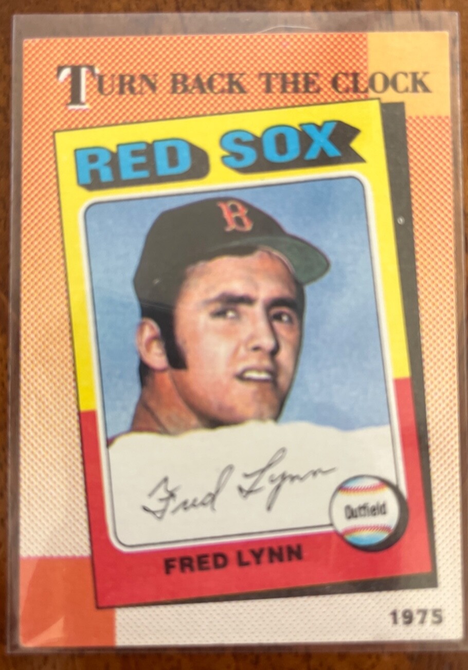 Rare🔥🔥Fred Lynn 1990 Topps Turn Back The Clock #663 Boston