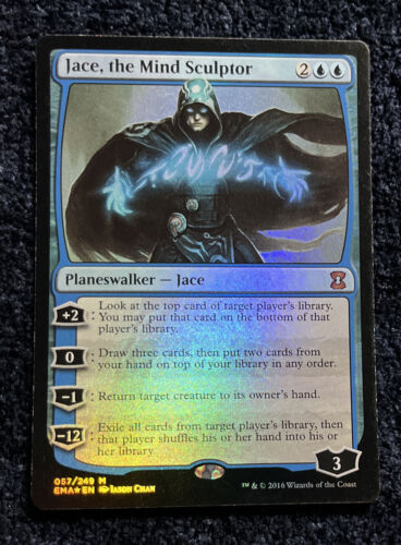 MTG Jace, the Mind Sculptor NM Eternal Masters 057/249 Foil Mythic | eBay MTG Jace, the Mind Sculptor NM Eternal Masters 057/249 Foil Mythic | eBay