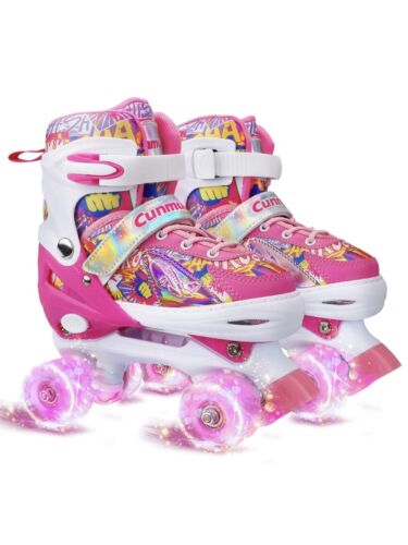For Girls Large 3y-6y/ 8.5-9.5 Inch With Light Up Wheels