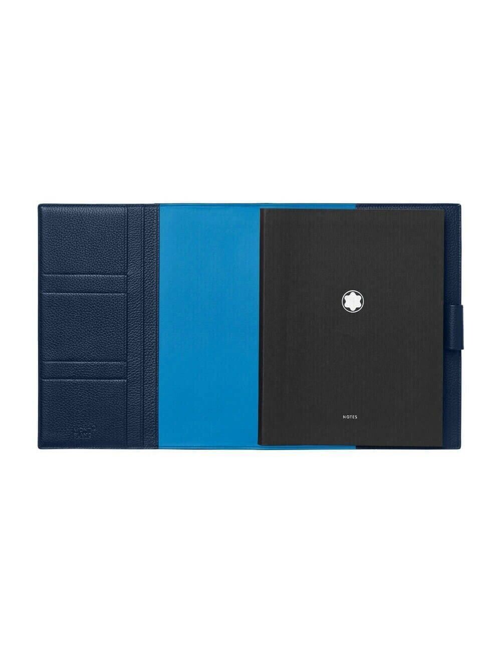 MONTBLANC レザー バインダー 黒 MONTBLANC Meisterstuck 12cc Black Cowhide Leather Card Case