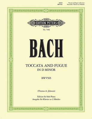 Toccata & Fugue in D Minor Bwv 565: Bearbeitung f? 1/4 r Klavier by Johann Sebas