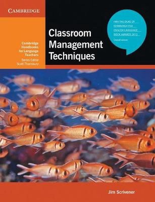 Classroom Management Techniques by Jim Scrivener (English) Paperback Book