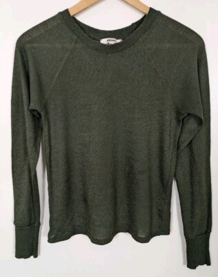 Koton Women's Medium M Dark Olive Green Thin Sweater *See Description* (#12)