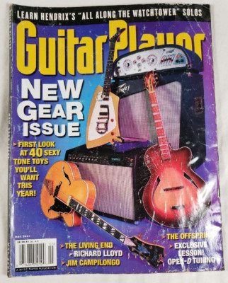 Guitar Player May 2001 New Gear The Living End Richard Lloyd Campilongo Open-D