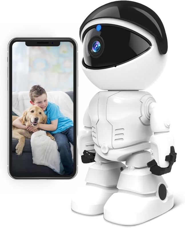 Indoor Camera,2K Cameras for Home Security, Pet Camera with Phone App,Security C