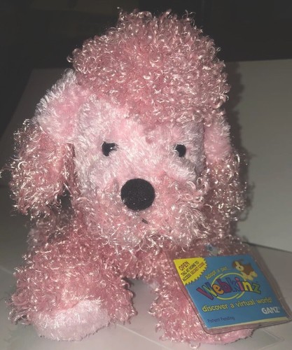 NWT Webkinz Original FULL SIZE Retired Pink Poodle New With