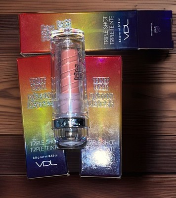 3  -VDL Tint Bar Triple Shot  Avon Triple Pink Rose Discontinued NOS HTF Exp/23