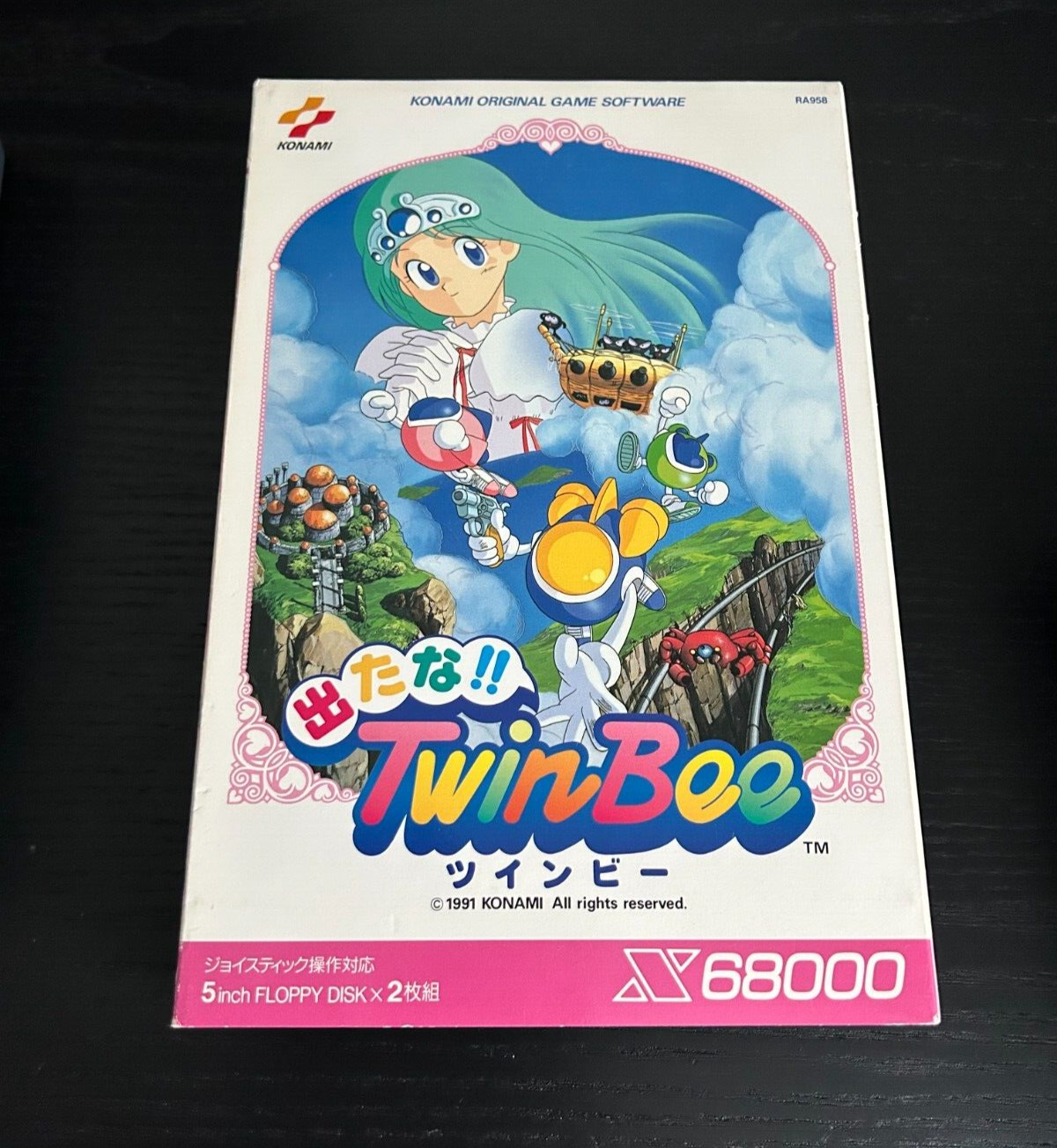 出たな！！ツインビー　x68000 Detana Twinbee x68000 Computer Vintage Rare Konami Game