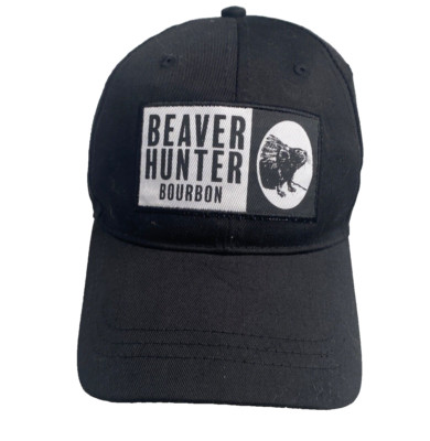 Beaver Hunter Bourbon Ball Cap Truckers Hat Adjustable Snapback-