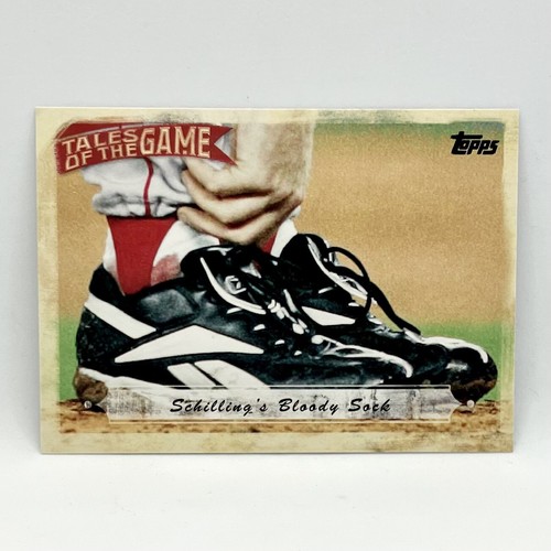 Curt Schilling 2010 Topps Tales of the Game TOG-21 Bloody Red Sox
