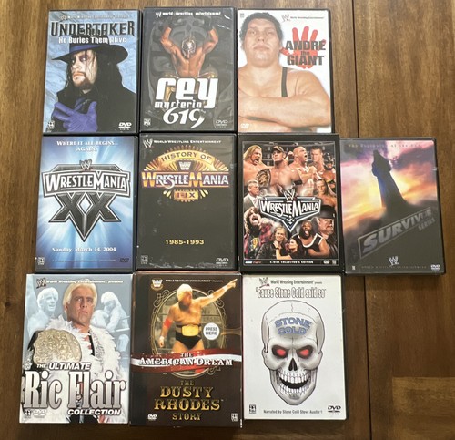 スポーツ・フィットネス WRESTLE MANIA DVD Amazon.com: WWE