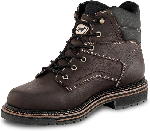 Pre-owned Irish Setter , Kittson, Men's, 6", Soft Toe, Work Boot In Brown
