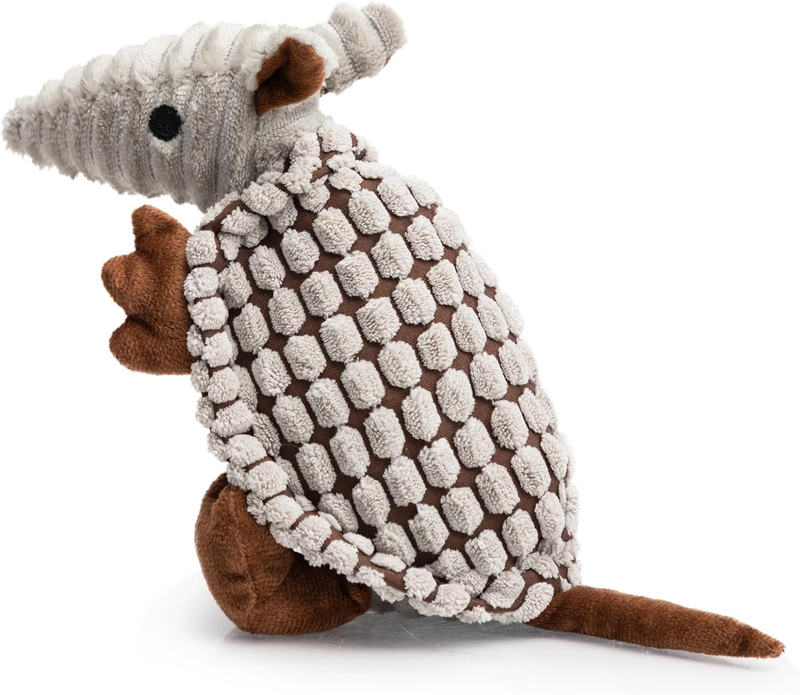Plush Dog Squeaky Toy Stuffed Armadillo Animal Pet Puppy Chew ...