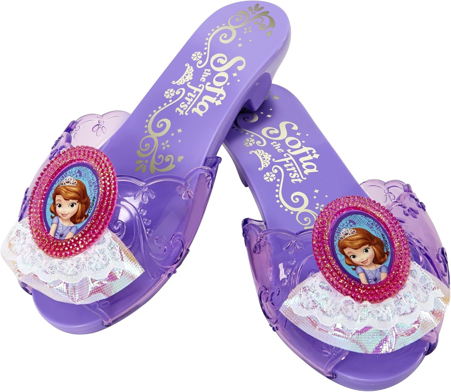 Disney - ソフィ Amazon.com | Disney Sofia The First Little Girls' Flip Flops