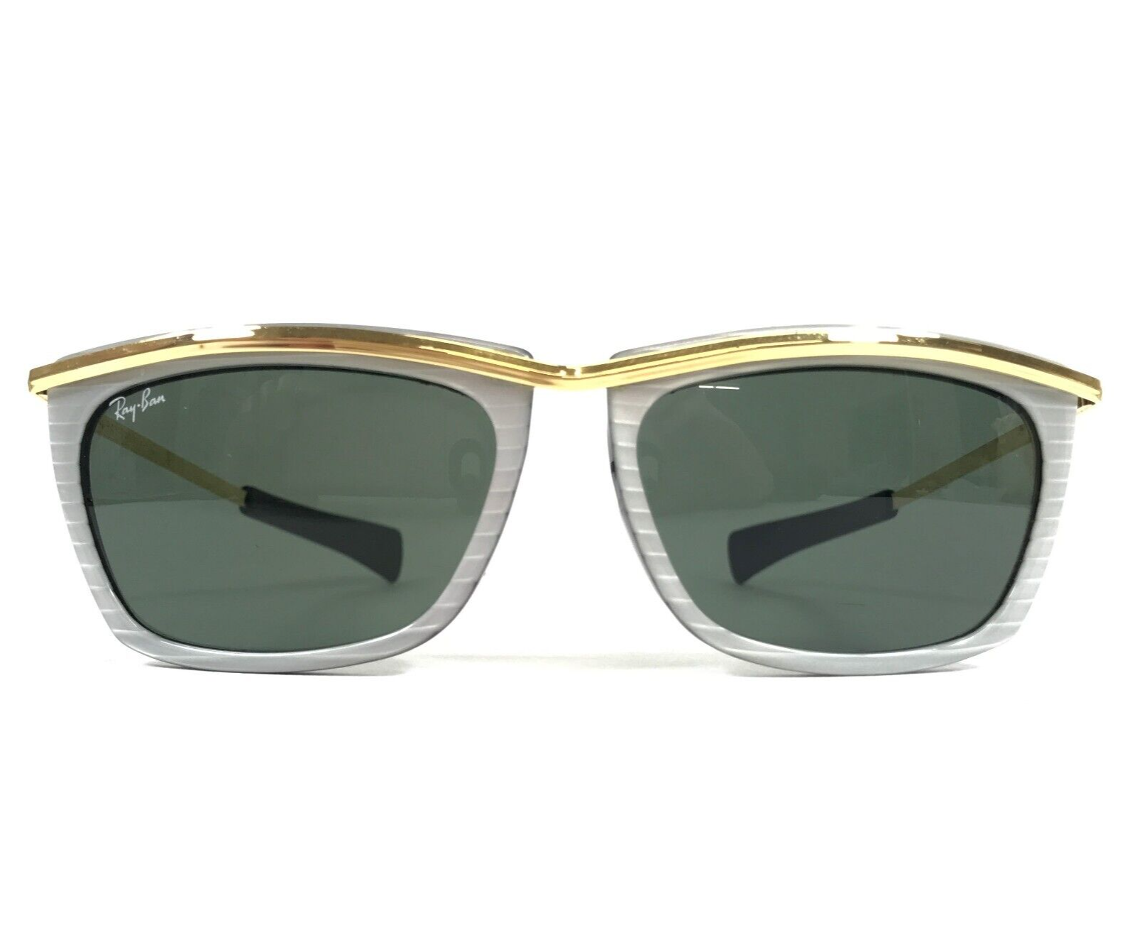 Ray-Ban Bausch & Lomb サングラス USA ゴールド Vintage B&L Ray Ban Bausch & Lomb G15 Diamond Hard 62mm