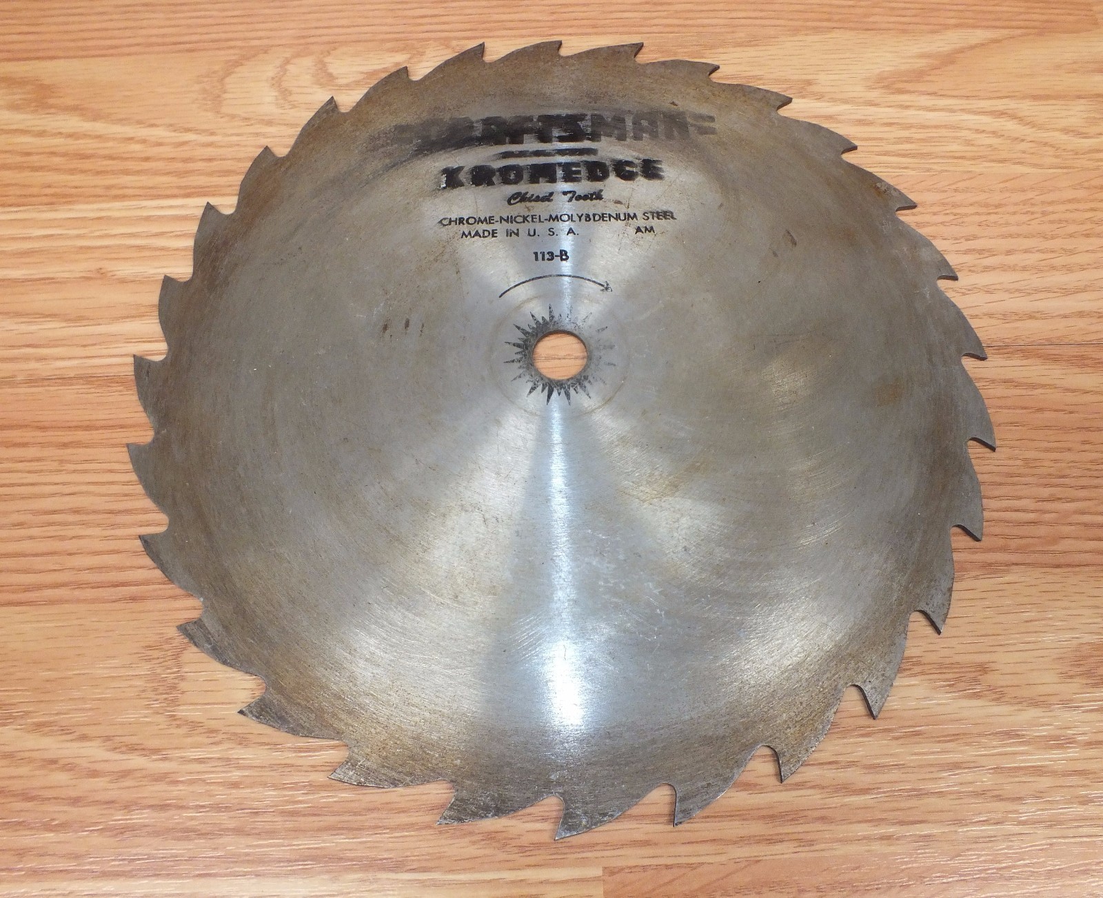 Craftsman 113 table saw blade alignment