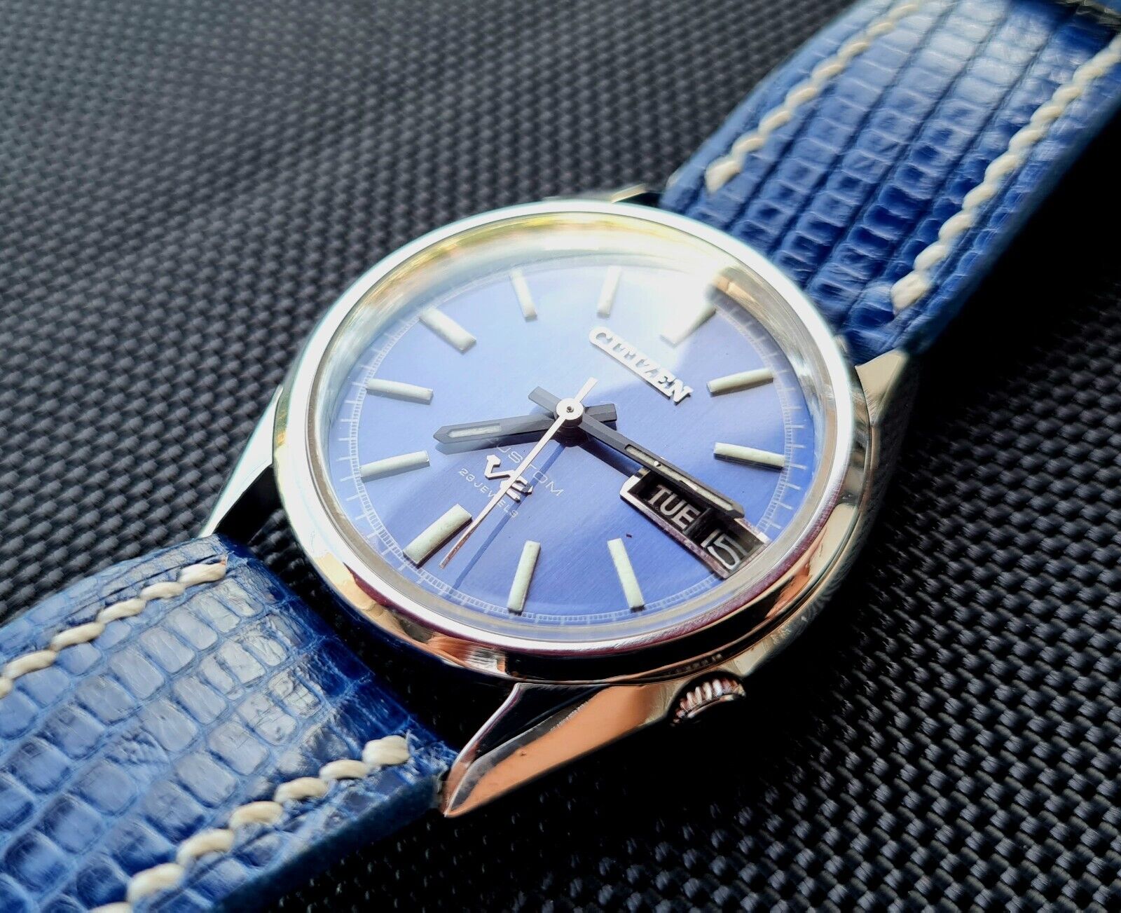 Citizen Custom V2 23 Jewels 4-770382 Y blue combo Citizen Custom V2 23 Jewels 4-770382 Y blue combo