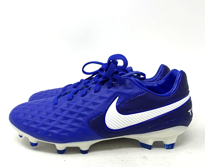 Nike Tiempo Legend 8 Pro FG Men 5.5 Y Soccer Cleat Hyper Royal Blue AT6133 414