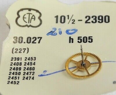 For The Watch Wheel Eta 10 ½ 2390 And Thickening See Picture