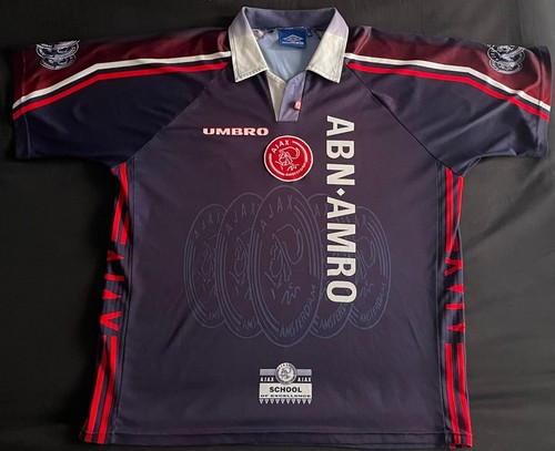 Ajax ABN AMRO Umbro サッカーウェア Mサイズ Ajax 1994 - 1995 Home football Umbro shirt size Medium (M
