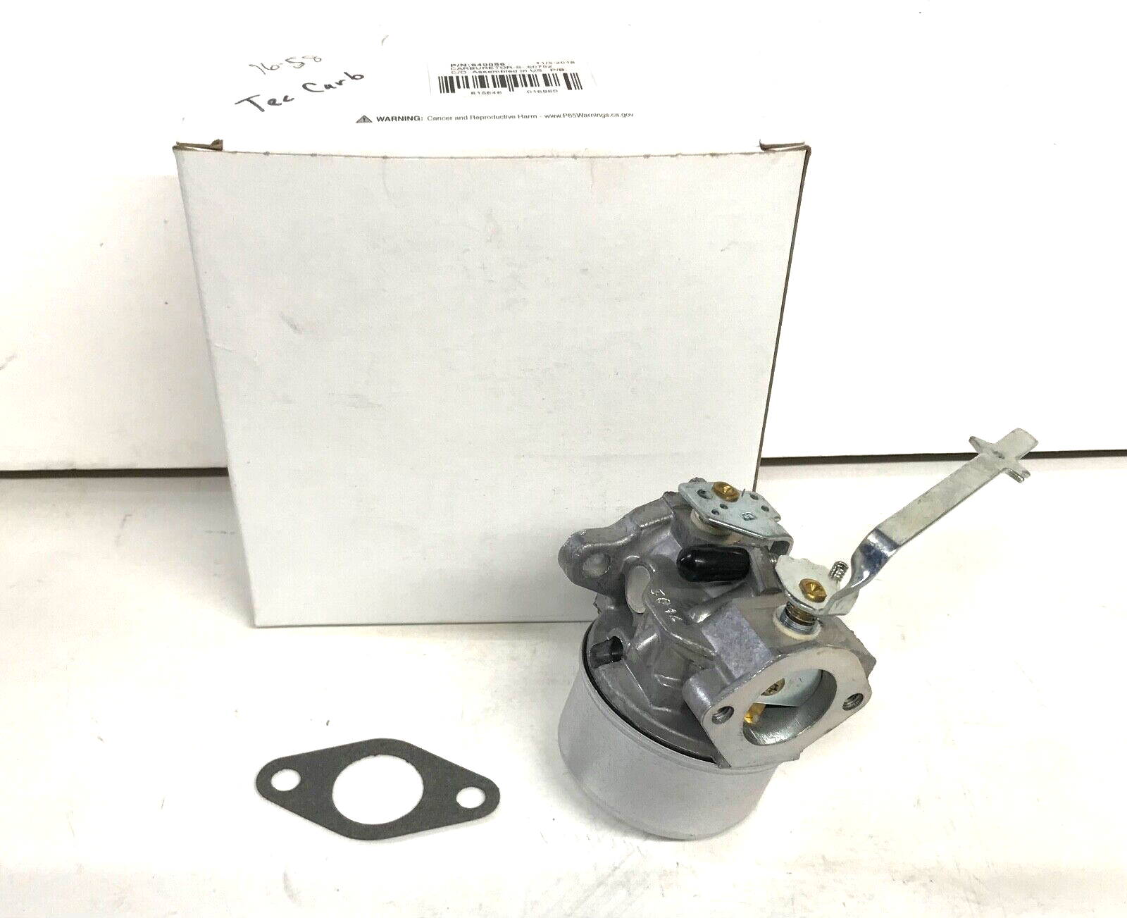 NEW TECUMSEH REPLACEMENT CARBURETOR 640056 CARB-S-60 MURRAY MINI BIKE GAS ENGINE