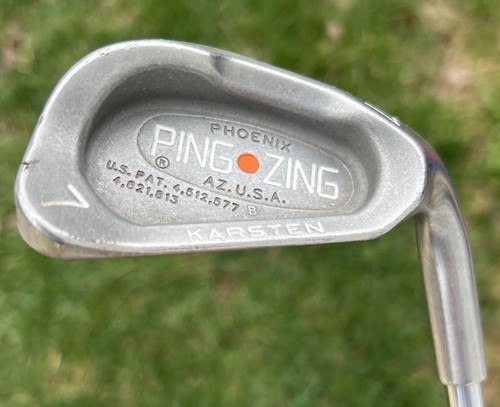 PING ZING KT-M 7本 PING ZING Iron Set 3-PW+SW, ORANGE DOT, KT-M Steel Shaft