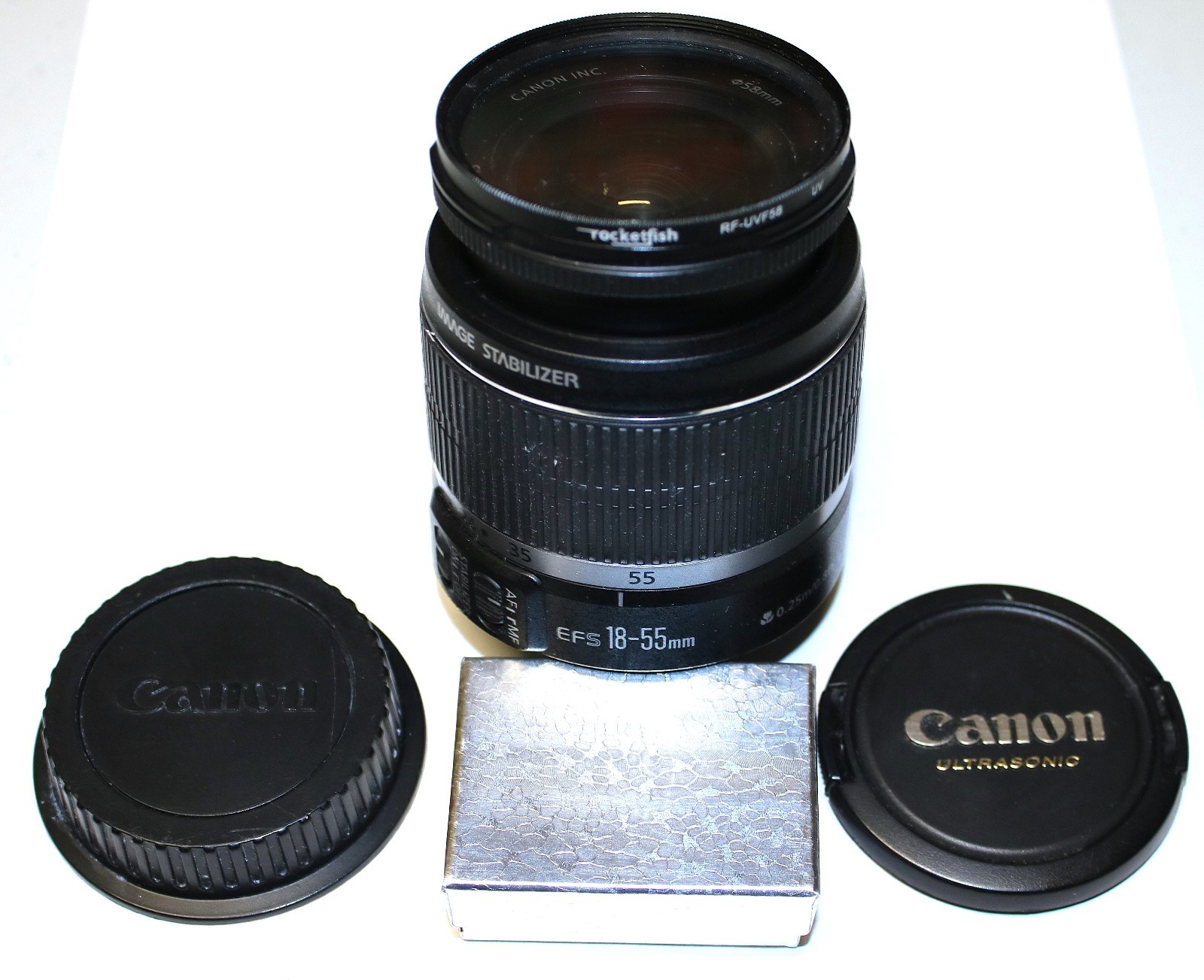 Canon EF-S 18-55mm f/3.5-5.6 Lens with Image Stabilizer | eBay