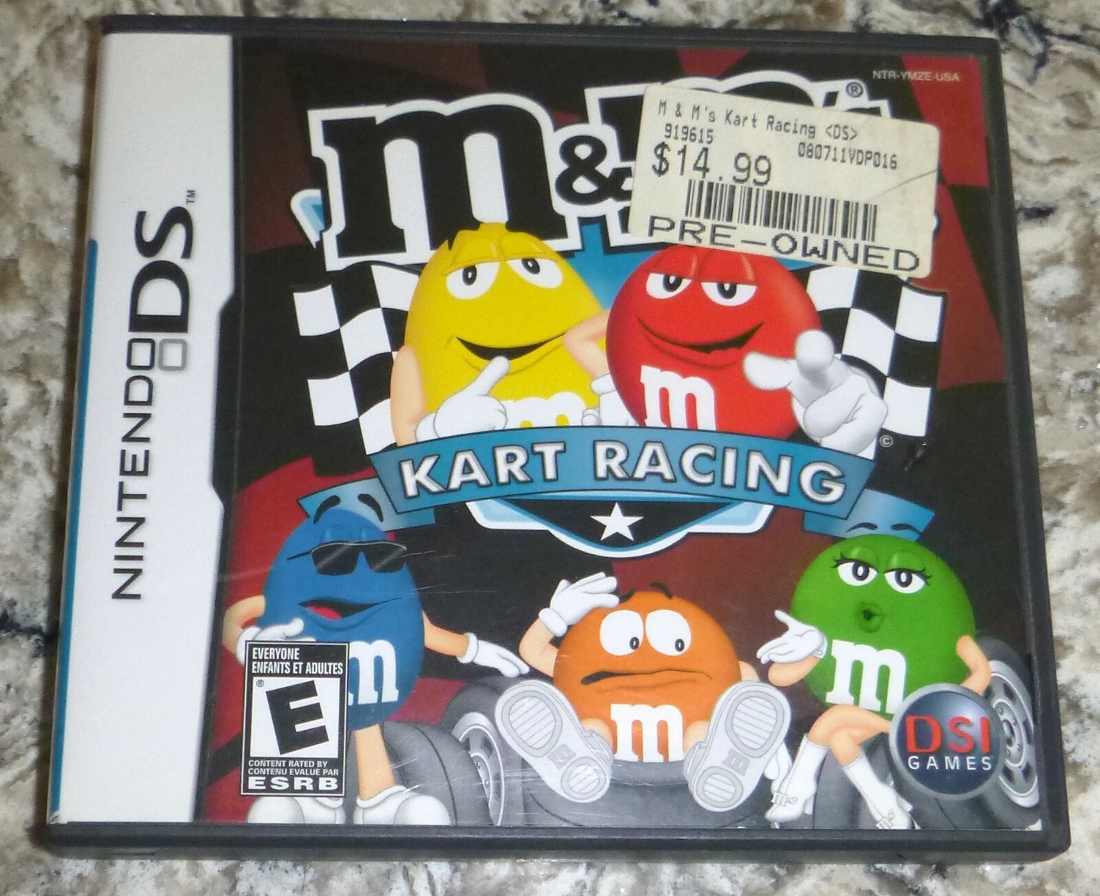 m&m’s KART RACING  北米版　DS Amazon.com: M&M's Kart Racing - Nintendo DS (Renewed