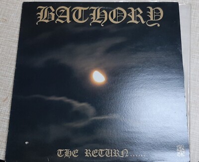 Bathory the return banzai records lp metal vinyl