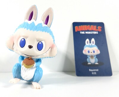 Pop Mart HOW2WORK The Monsters Animals Series Squirrel Figure NEW
