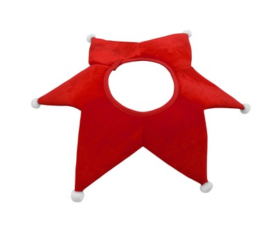 Adult Holiday Christmas Clown Jester Accessories Set Funny Costume Collar