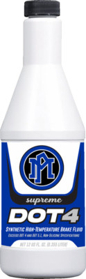 Performance Machine Supreme DOT 4 Motorcycle Brake Fluid ATV Dirtbike 0041-0033