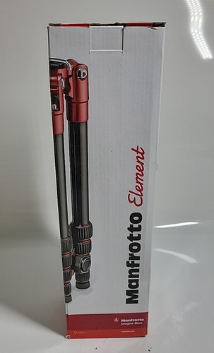 Manfrotto Travel Tripod Element MKELES5RD-BH Small Aluminum